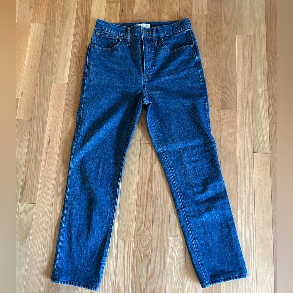 Madewell “the perfect vintage” mid rise jeans